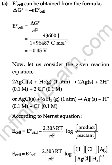 CBSE Previous Year Question Papers Class 12 Chemistry 2018 Q25.1