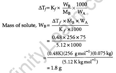 CBSE Previous Year Question Papers Class 12 Chemistry 2014 Delhi Set I Q11