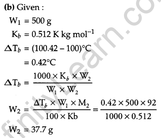 CBSE Previous Year Question Papers Class 12 Chemistry 2012 Outside Delhi Set I Q28.2