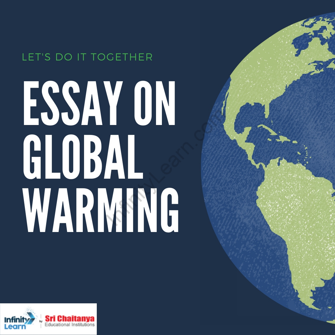 global warming essay class 8th