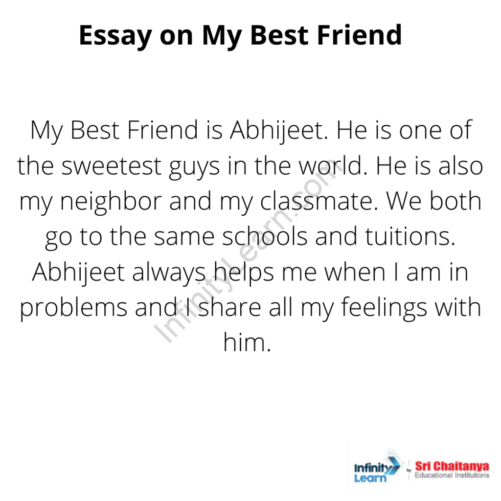 my best friend essay