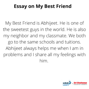 a speech on my best friend