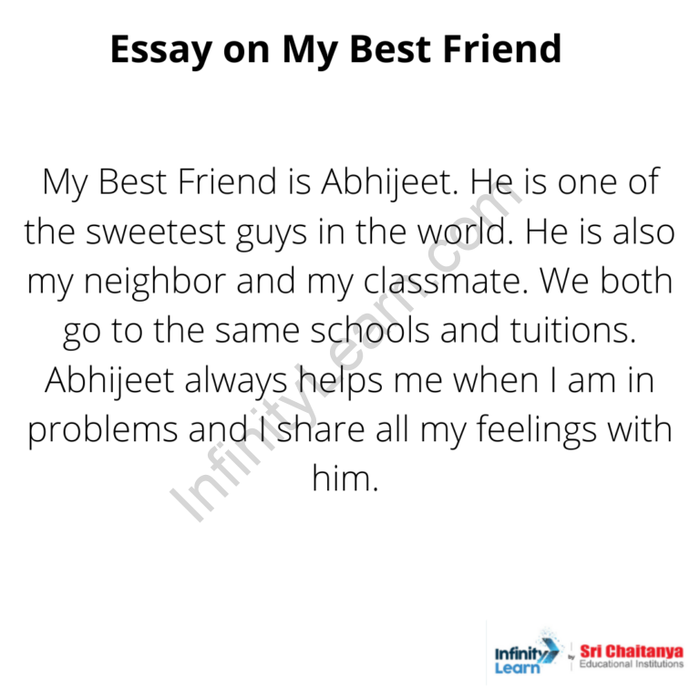 my best friend essay for class 10 with headings