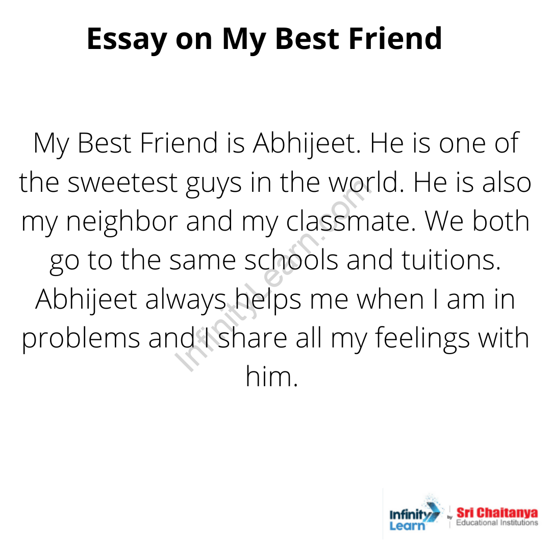 write a descriptive essay on a topic my best friend