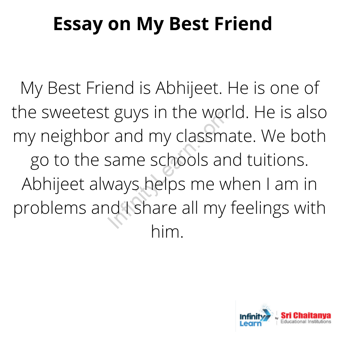 friendship essay for class 4