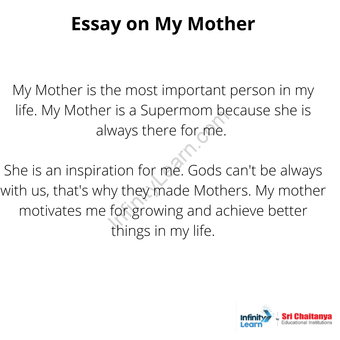 essay on importance of mother