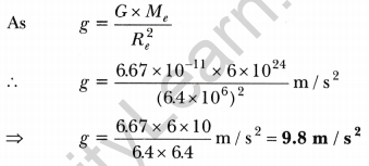 Gravitation Class 9 Extra Questions Science Chapter 10 5