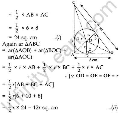 Important Questions for Class 10 Maths Chapter 10 Circles 39