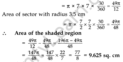Important Questions for Class 10 Maths Chapter 12 Areas Related to Circles 17