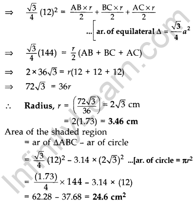 Important Questions for Class 10 Maths Chapter 12 Areas Related to Circles 20