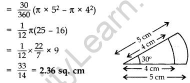 Important Questions for Class 10 Maths Chapter 12 Areas Related to Circles 4