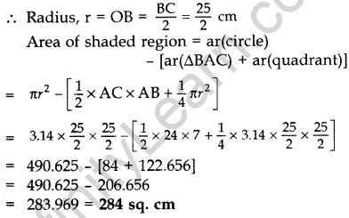 Important Questions for Class 10 Maths Chapter 12 Areas Related to Circles 40