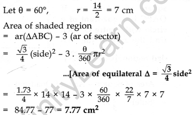 Important Questions for Class 10 Maths Chapter 12 Areas Related to Circles 62