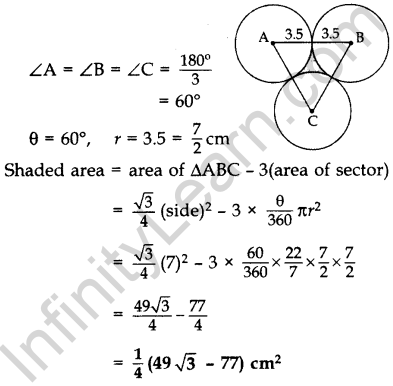 Important Questions for Class 10 Maths Chapter 12 Areas Related to Circles 66