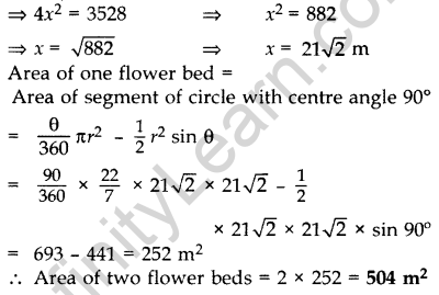Important Questions for Class 10 Maths Chapter 12 Areas Related to Circles 76