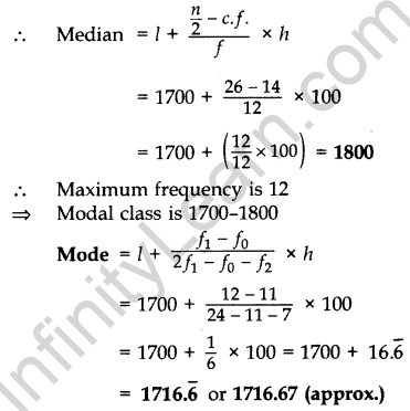 Important Questions for Class 10 Maths Chapter 14 Statistics 102