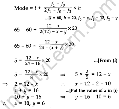 Important Questions for Class 10 Maths Chapter 14 Statistics 97