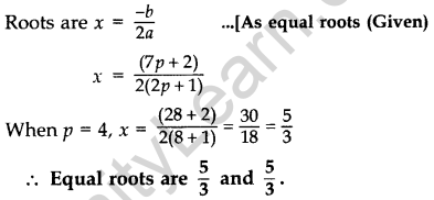 Important Questions for Class 10 Maths Chapter 4 Quadratic Equations 21
