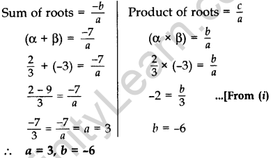 Important Questions for Class 10 Maths Chapter 4 Quadratic Equations 9