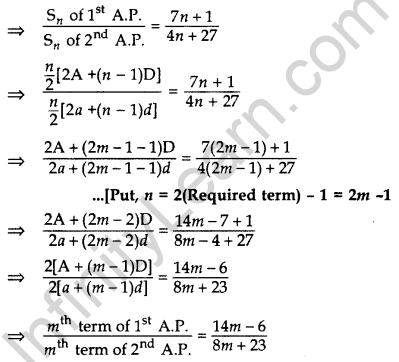 Important Questions for Class 10 Maths Chapter 5 Arithmetic Progressions 14