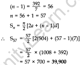 Important Questions for Class 10 Maths Chapter 5 Arithmetic Progressions 16