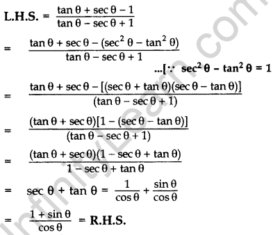 Important Questions for Class 10 Maths Chapter 8 Introduction to Trigonometry 29