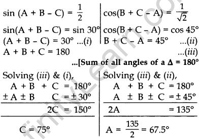 Important Questions for Class 10 Maths Chapter 8 Introduction to Trigonometry 36