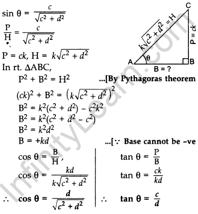 Important Questions for Class 10 Maths Chapter 8 Introduction to Trigonometry 49