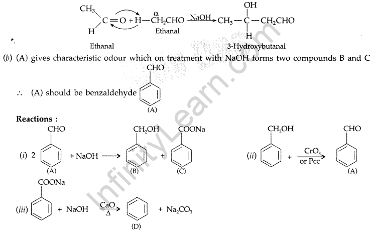 Important Questions for Class 12 Chemistry Chapter 12 Aldehydes, Ketones and Carboxylic Acids Class 12 Important Questions 110