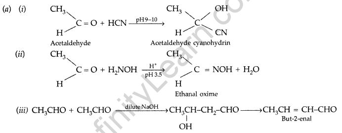 Important Questions for Class 12 Chemistry Chapter 12 Aldehydes, Ketones and Carboxylic Acids Class 12 Important Questions 114