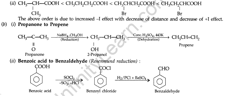 Important Questions for Class 12 Chemistry Chapter 12 Aldehydes, Ketones and Carboxylic Acids Class 12 Important Questions 54