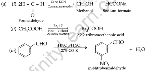 Important Questions for Class 12 Chemistry Chapter 12 Aldehydes, Ketones and Carboxylic Acids Class 12 Important Questions 96
