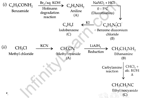 Important Questions for Class 12 Chemistry Chapter 13 Amines Organic Compounds Containing Nitrogen Class 12 Important Questions 64