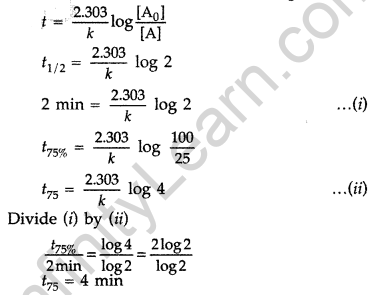 Important Questions for Class 12 Chemistry Chapter 4 Chemical Kinetics Class 12 Important Questions 25