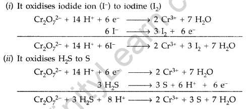 Important Questions for Class 12 Chemistry Chapter 8 The d- and f-Block Elements Class 12 Important Questions 9