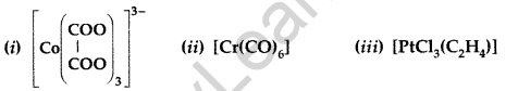 Important Questions for Class 12 Chemistry Chapter 9 Coordination Compounds Class 12 Important Questions 25