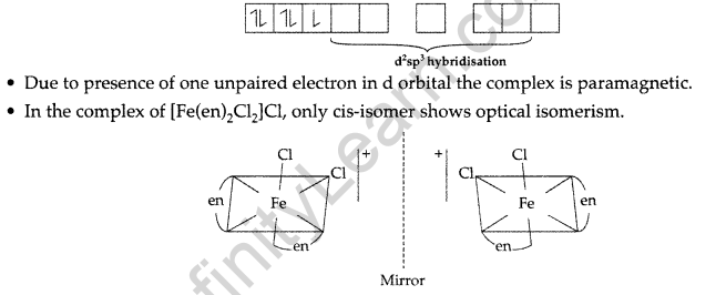 Important Questions for Class 12 Chemistry Chapter 9 Coordination Compounds Class 12 Important Questions 33