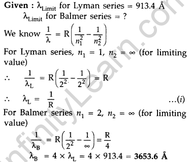 Important Questions for Class 12 Physics Chapter 12 Atoms Class 12 Important Questions 34