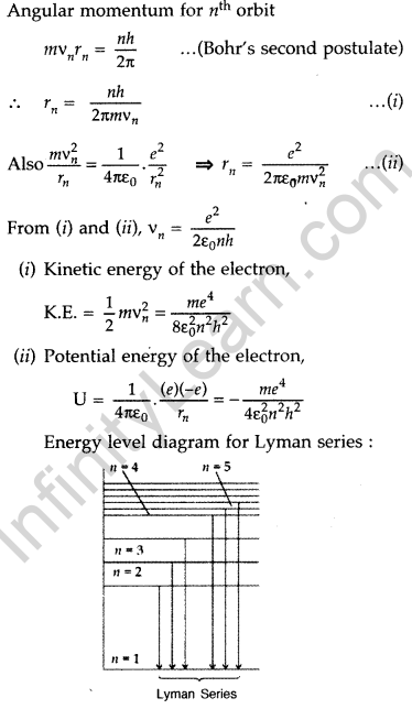 Important Questions for Class 12 Physics Chapter 12 Atoms Class 12 Important Questions 58