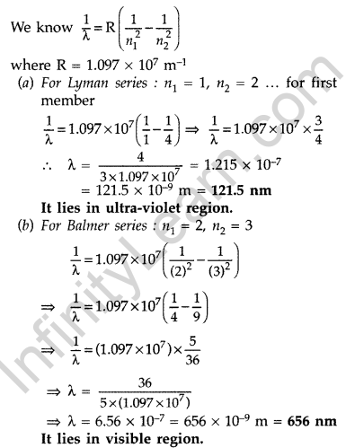 Important Questions for Class 12 Physics Chapter 12 Atoms Class 12 Important Questions 62