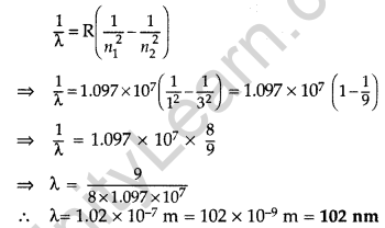Important Questions for Class 12 Physics Chapter 12 Atoms Class 12 Important Questions 64