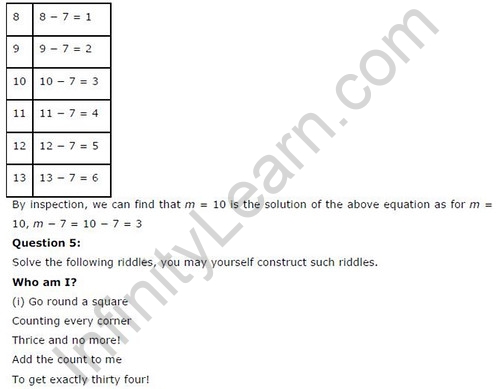 NCERT Solutions For Class 6 Maths Algebra Exercise 11.5 Q15