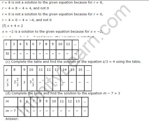 NCERT Solutions For Class 6 Maths Algebra Exercise 11.5 Q8