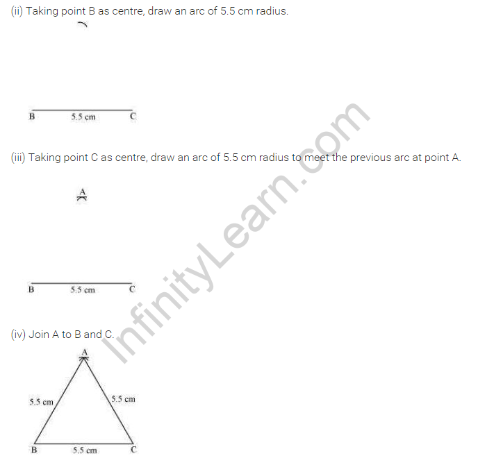 NCERT Solutions for Class 7 Maths Chapter 10 Practical Geometry Ex 10.2 Q2.1