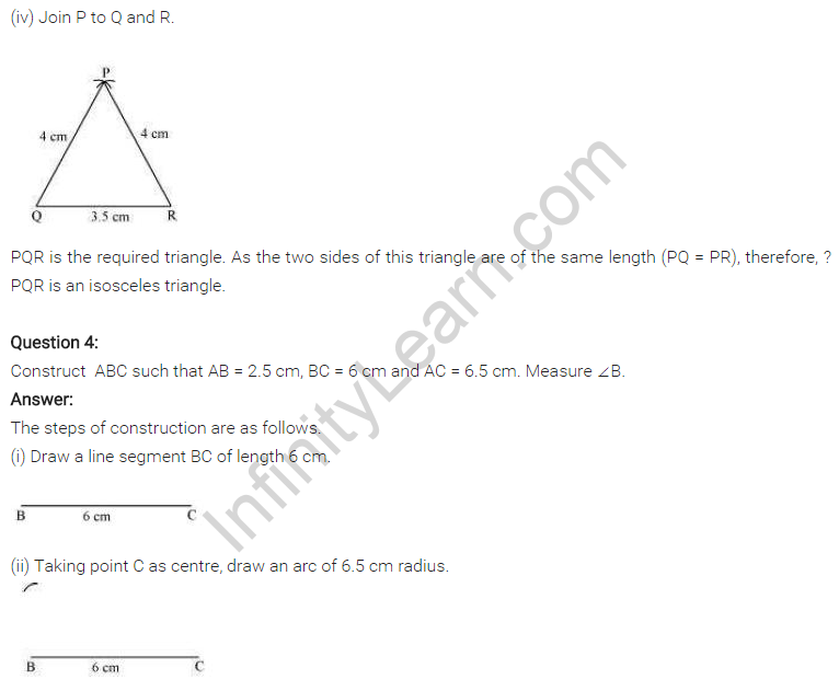 NCERT Solutions for Class 7 Maths Chapter 10 Practical Geometry Ex 10.2 Q4