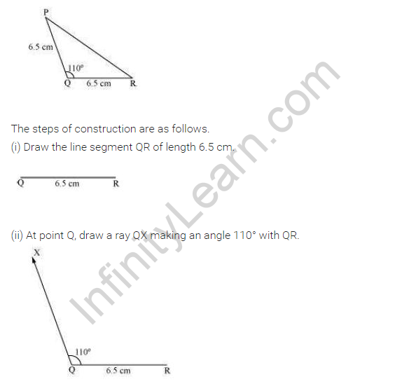 NCERT Solutions for Class 7 Maths Chapter 10 Practical Geometry Ex 10.3 Q2.1