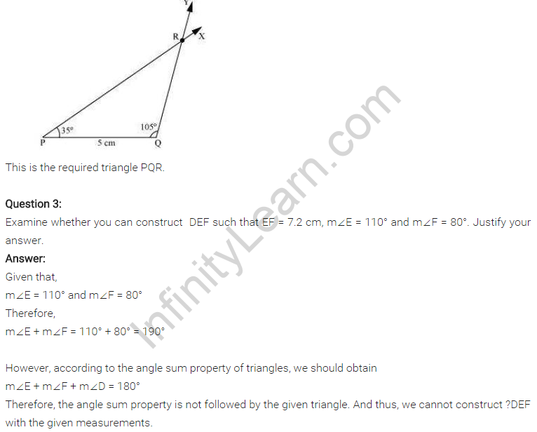 NCERT Solutions for Class 7 Maths Chapter 10 Practical Geometry Ex 10.4 Q3