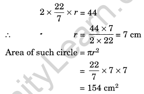 NCERT Solutions for Class 7 Maths Chapter 11 Perimeter and Area Ex 11.3 7