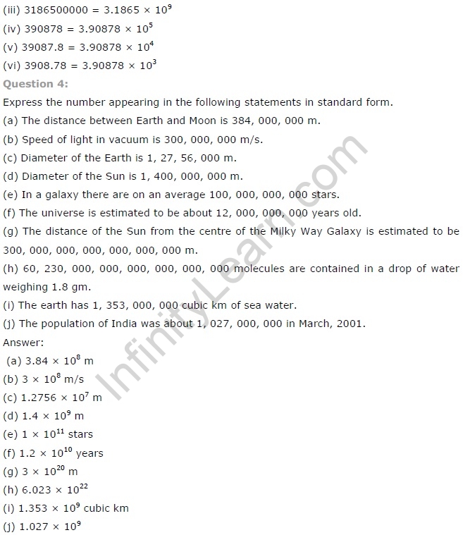 NCERT Solutions for Class 7 Maths Chapter 13 Exponents and Powers Ex 13.3 Q2