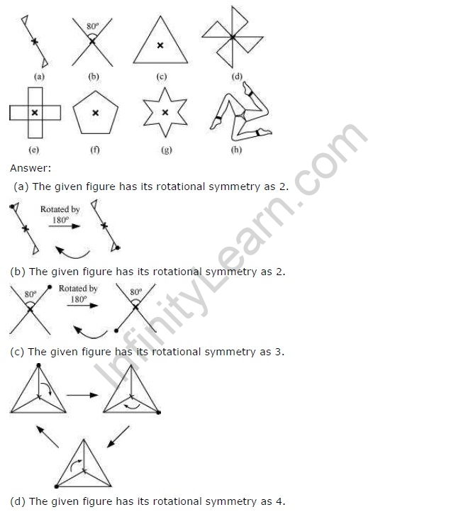 NCERT Solutions for Class 7 Maths Chapter 14 Symmetry Ex 14.2 Q2